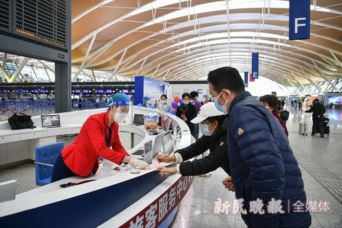 浦東機場現場問詢 翔音組 成立20周年 窗口第一崗 把海派服務做實做細